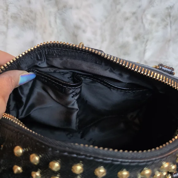 LIMITED EDITION Burberry Prorsum Blaze Studded Bowling Bag Satchel - Picture 12 of 16